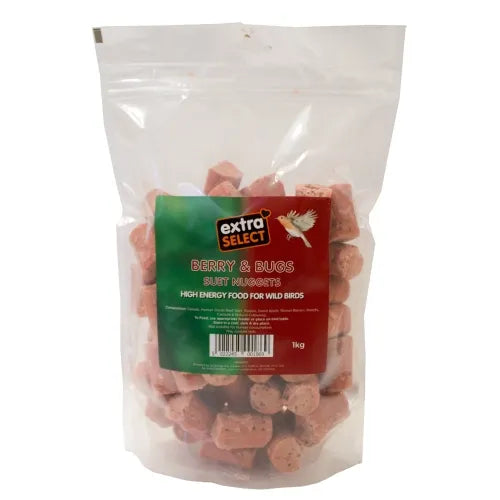 Extra Select Suet Nuggets Berry & Bugs 1kg