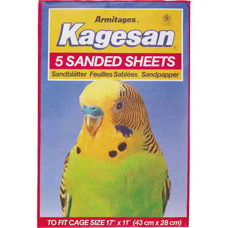 Kagesan No 6 Red Bulk Sandsheets 43x28cm - Case of 12