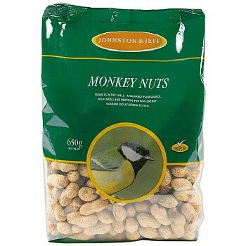 Johnston & Jeff Monkey Nuts in Shells 650g