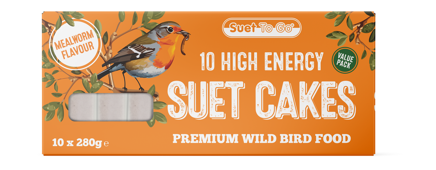 Suet To Go Suet Block Mealworm 280g Pack of 10