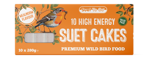 Suet To Go Suet Block Mealworm 280g Pack of 10