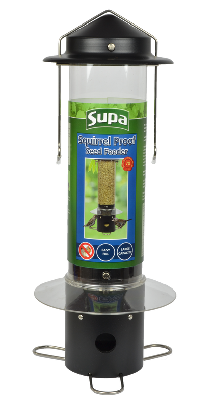 Supa Squirrel Proof Wild Bird Seed Feeder