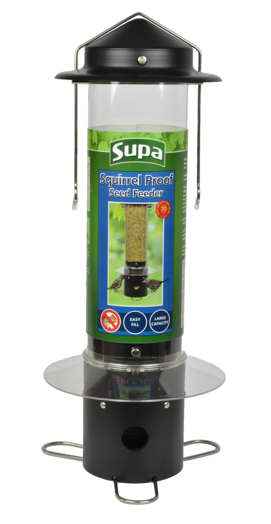 Supa Squirrel Proof Wild Bird Seed Feeder